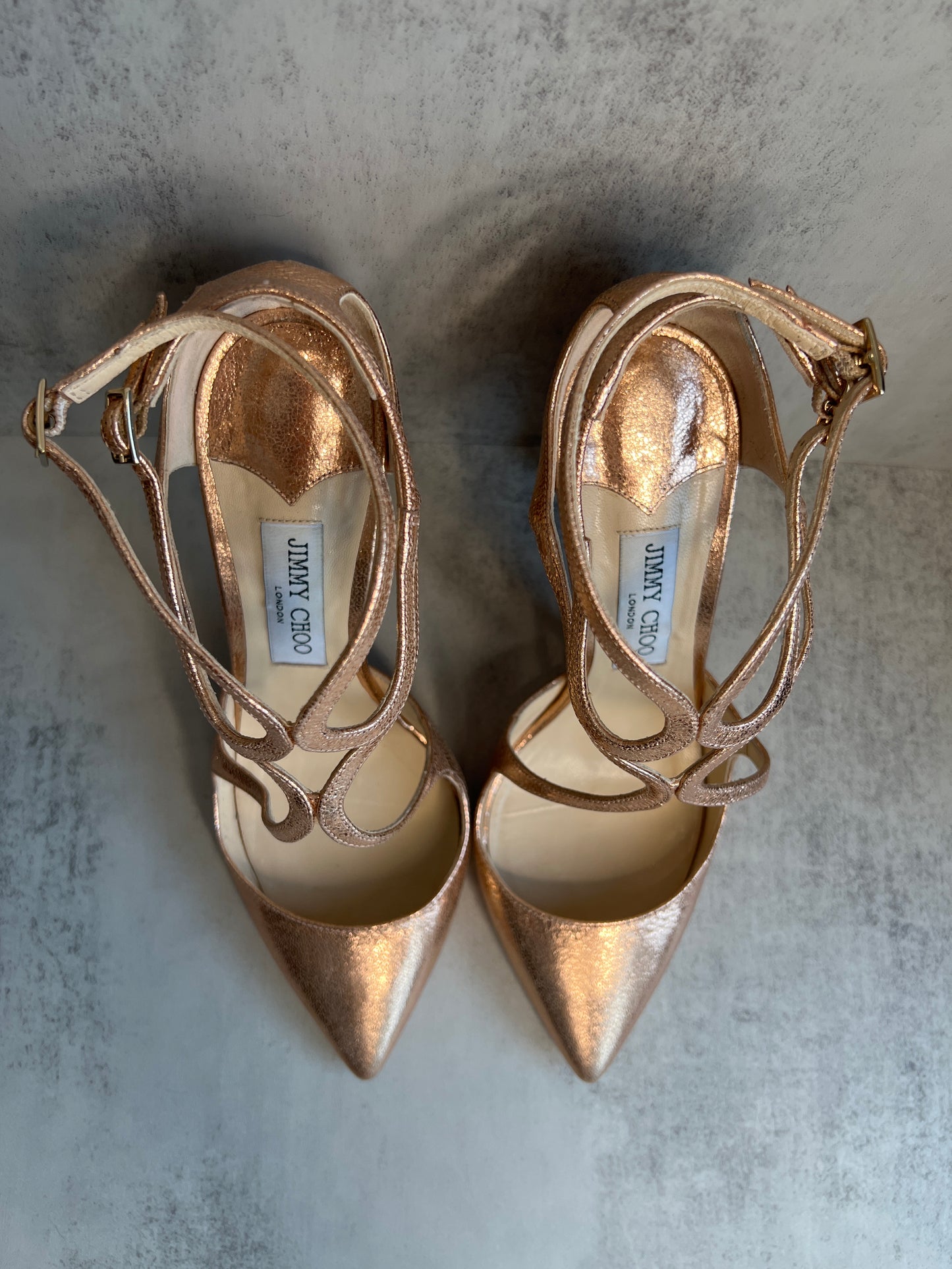 JIMMY CHOO Lancer 100  Leather  Pumps