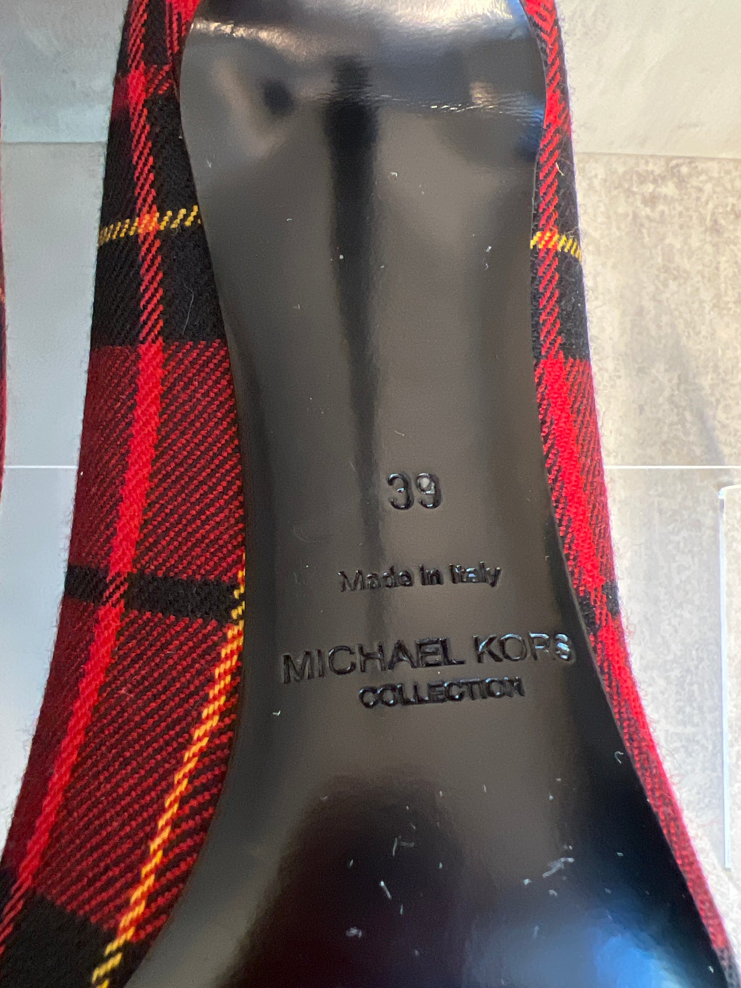 MICHAEL KORS COLLECTION  Gretel Plaid Pump