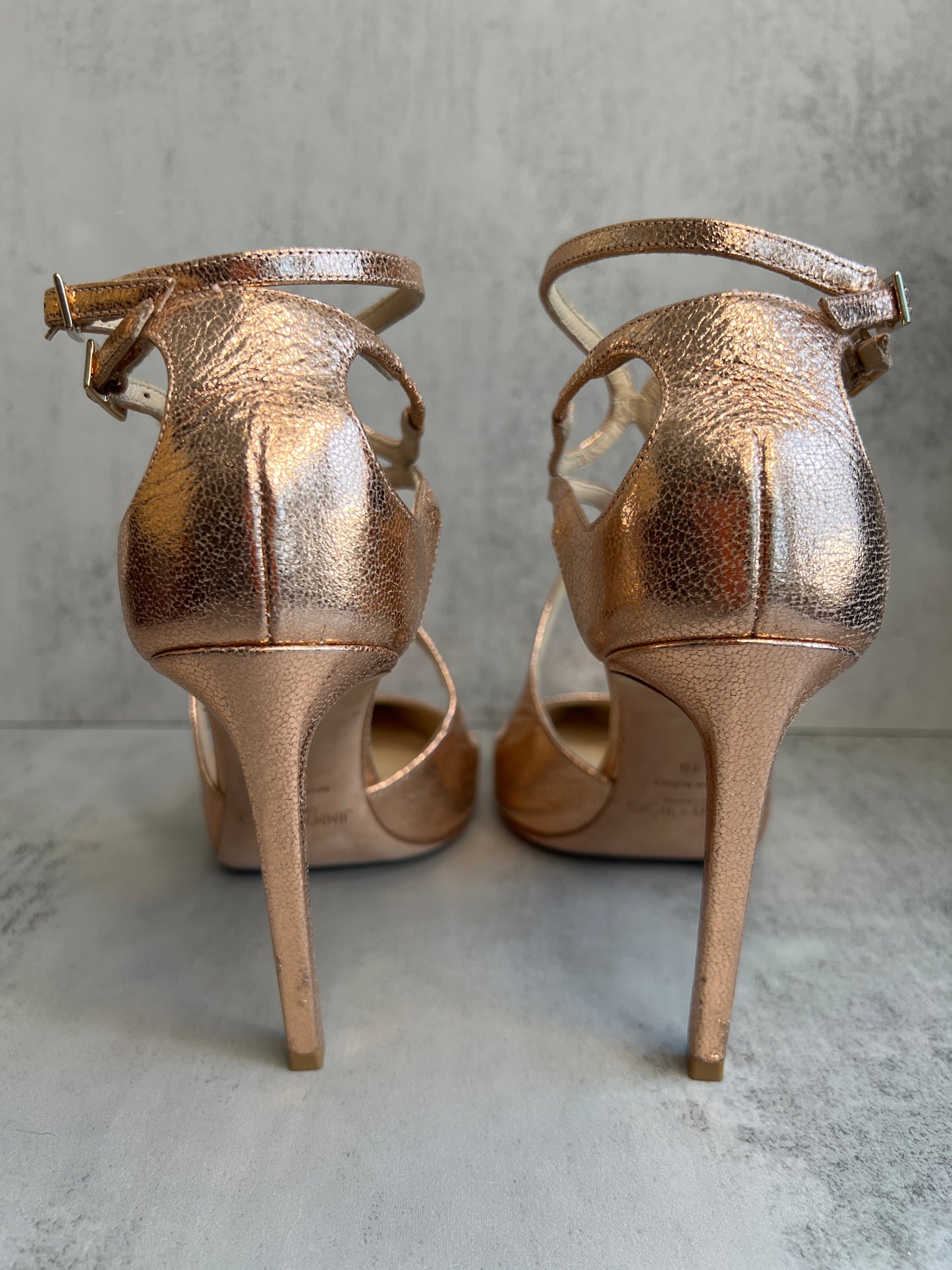 JIMMY CHOO Lancer 100  Leather  Pumps