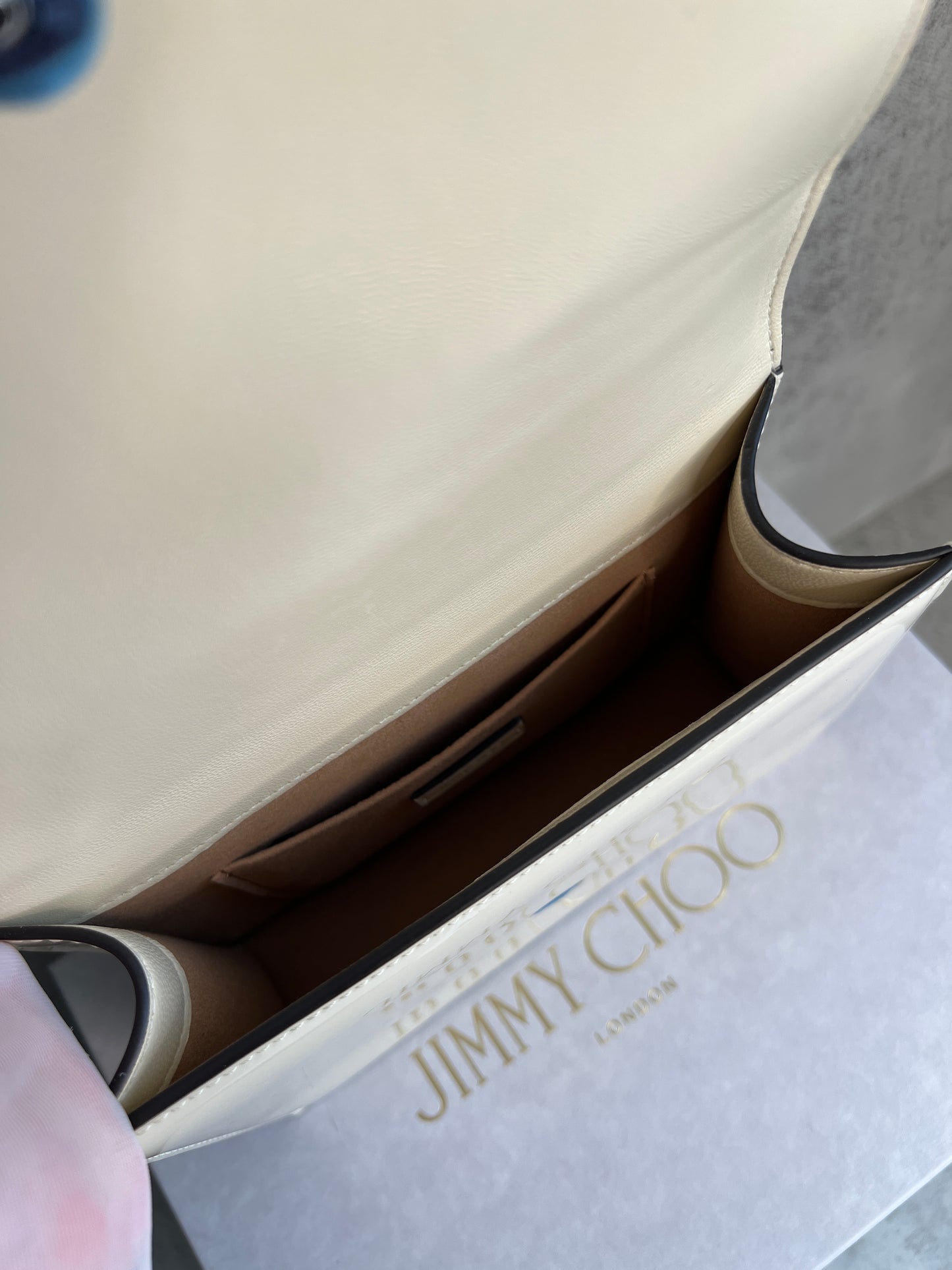 Jimmy Choo Bing Bohemia Crystal Bow Shoulder Bag