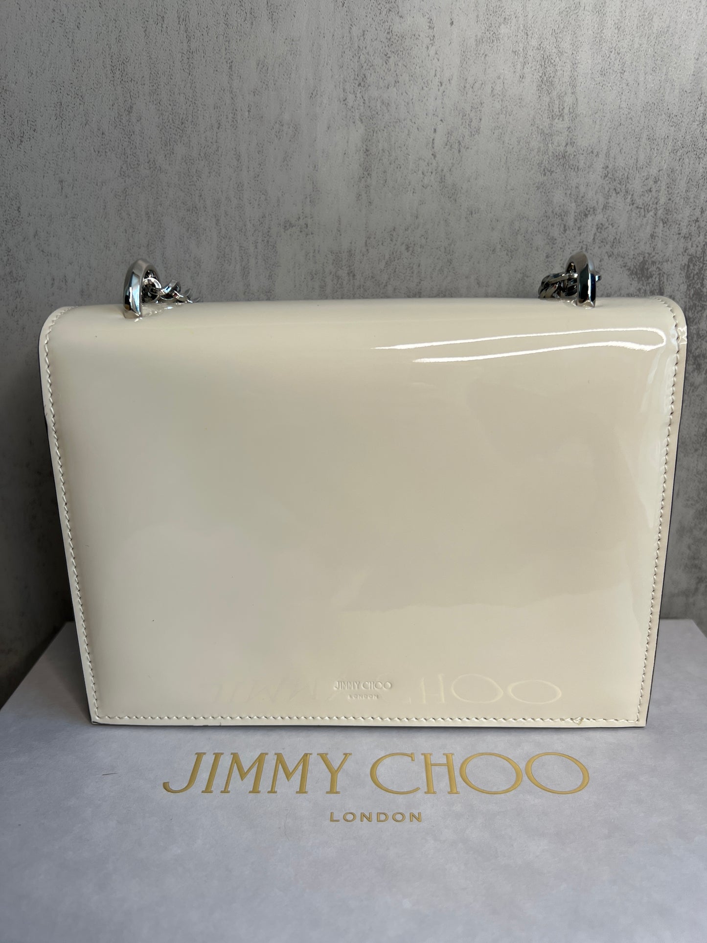 Jimmy Choo Bing Bohemia Crystal Bow Shoulder Bag